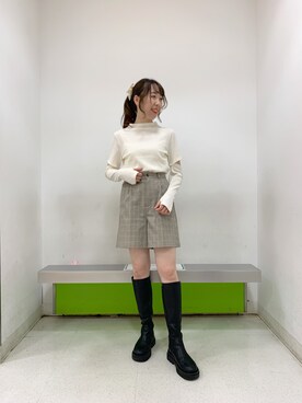 まみさん（レディース・164cm）の春コーディネート