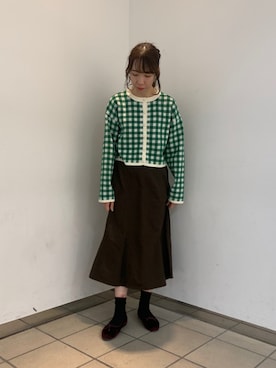 まみさん（レディース・164cm）の冬コーディネート