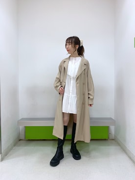 まみさん（レディース・164cm）の春コーディネート