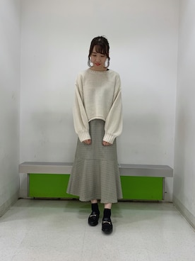 まみさん（レディース・164cm）の冬コーディネート