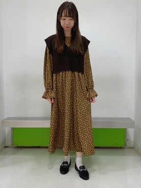 まみさん（レディース・164cm）の冬コーディネート