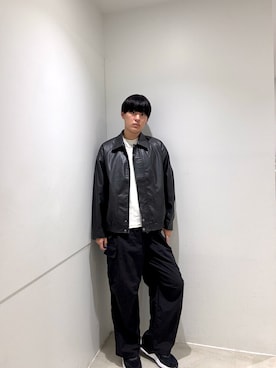 「アイテム（ブルゾン）」を使った、kokiさん（メンズ・181cm・10代）の秋コーディネート