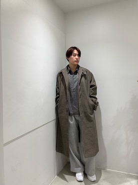 「アイテム（テーラードジャケット）」を使った、kokiさん（メンズ・181cm・10代）の冬コーディネート