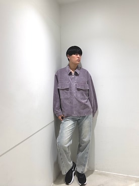「アイテム（ブルゾン）」を使った、kokiさん（メンズ・181cm・10代）の秋コーディネート