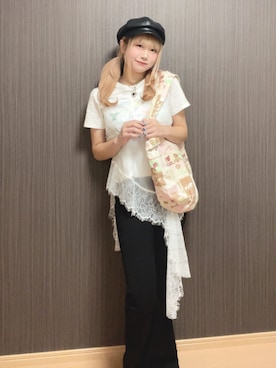 「ANAP（アナップ）のアイテム」を使った、おめぐさん（レディース・160cm）の秋コーディネート