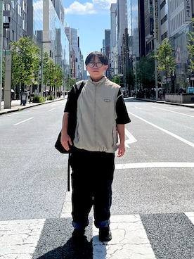 「アイテム（タンクトップ）」を使った、weil0079さん（メンズ・153cm・20代）の秋コーディネート
