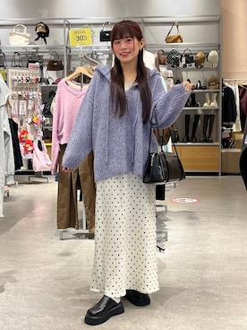 「LOWRYS FARM（ローリーズファーム）のアイテム（タンクトップ）」を使った、こるちゃんさん（レディース・158cm）の秋コーディネート