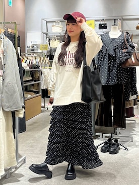 「アイテム（サンダル）」を使った、こるちゃんさん（レディース・158cm・20代）の秋コーディネート