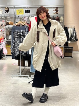 「アイテム（ワンピース/ドレス）」を使った、こるちゃんさん（レディース・158cm・20代）の秋コーディネート