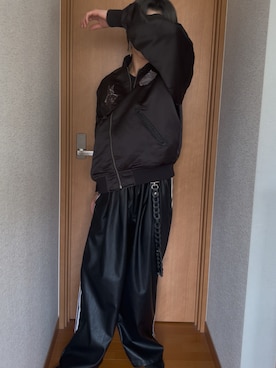 「アイテム（ウォレットチェーン）」を使った、youta0226さん（メンズ・167cm）の秋コーディネート