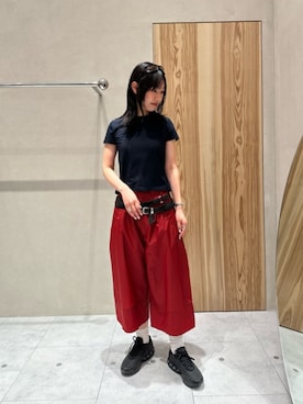「気温25度から29度」｜髙谷（TAKATANI）さん（レディース・162cm）の夏コーディネート