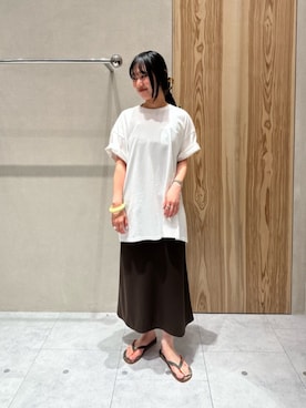 「気温25度から29度」｜髙谷（TAKATANI）さん（レディース・162cm）の夏コーディネート