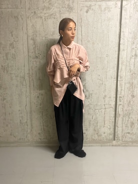 「アイテム（財布）」を使った、kiraraさん（レディース・156cm）の秋コーディネート
