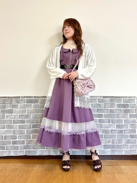 「axes femme（アクシーズファム）のアイテム」を使った、まりさん（レディース・157cm）の夏コーディネート