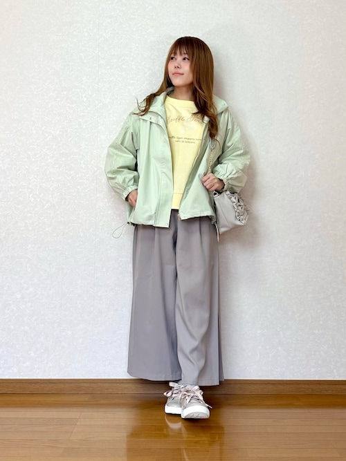 サイド柄切替ワイドパンツ（その他パンツ）｜axes femme（アクシーズ