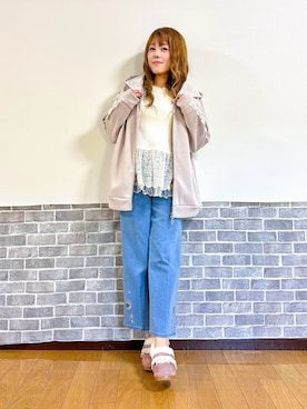 まりさん（レディース・157cm）の秋コーディネート