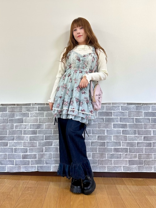 花柄キャミチュニック（チュニック）｜axes femme（アクシーズ