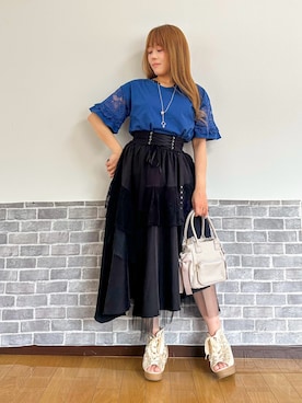 まりさん(レディース・157cm)の夏コーディネート