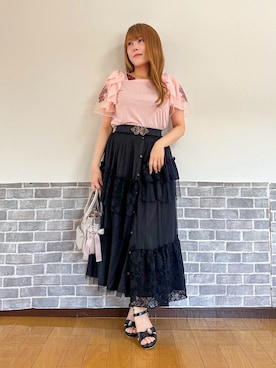 まりさん（レディース・157cm）の夏コーディネート