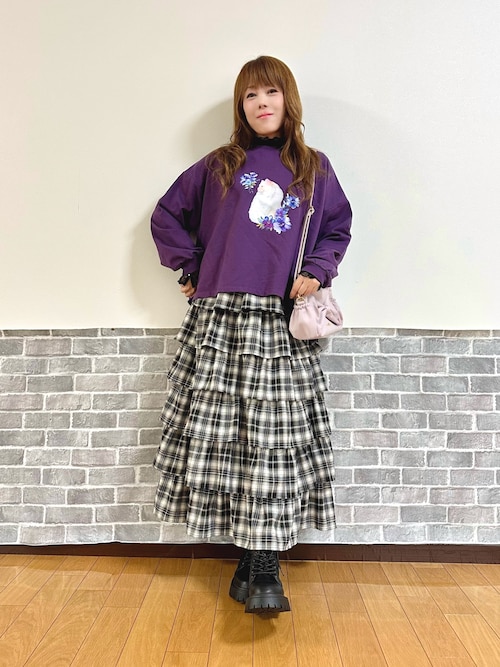 フォトＰＴフリルプルオーバー