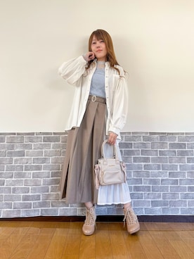 まりさん(レディース・157cm)の春コーディネート