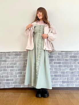 まりさん（レディース・157cm）の冬コーディネート