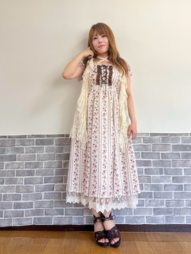 「myu:loret（ミュウロレット）のアイテム」を使った、まりさん（レディース・157cm）の夏コーディネート