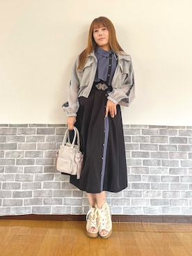 まりさん(レディース・157cm)の夏コーディネート