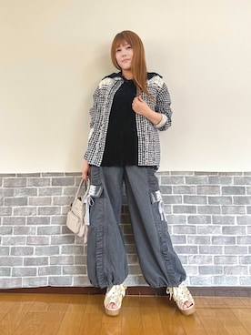 まりさん（レディース・157cm）の夏コーディネート