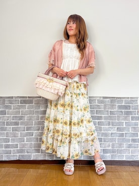 まりさん（レディース・157cm）の春コーディネート