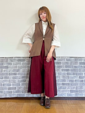 まりさん（レディース・157cm）の夏コーディネート