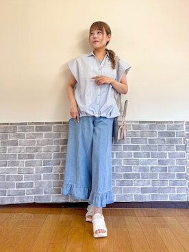まりさん(レディース・157cm)の夏コーディネート