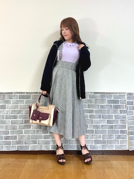 まりさん（レディース・157cm）の夏コーディネート