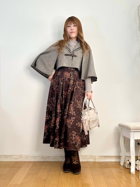 まりさん（レディース・157cm）の冬コーディネート