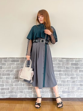 まりさん（レディース・157cm）の夏コーディネート