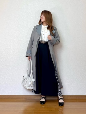 まりさん（レディース・157cm）の春コーディネート