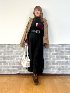 まりさん(レディース・157cm)の冬コーディネート