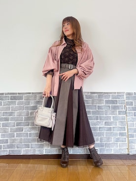 まりさん(レディース・157cm)の春コーディネート