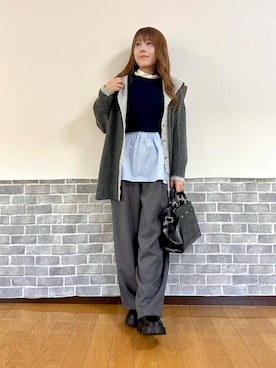 まりさん（レディース・157cm）の秋コーディネート