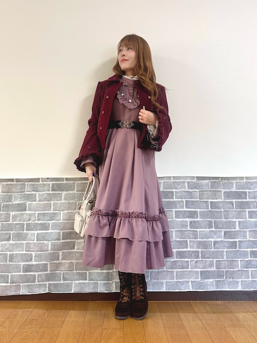 レースアップミドルブーツ（ブーツ）｜axes femme（アクシーズファム