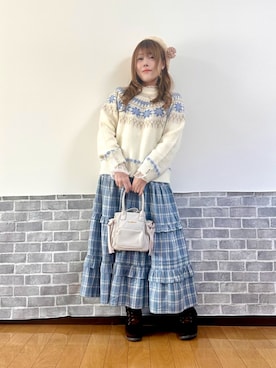 まりさん（レディース・157cm）の冬コーディネート