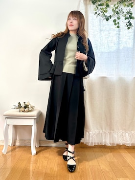 まりさん（レディース・157cm）の冬コーディネート