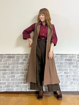 まりさん(レディース・157cm)の秋コーディネート