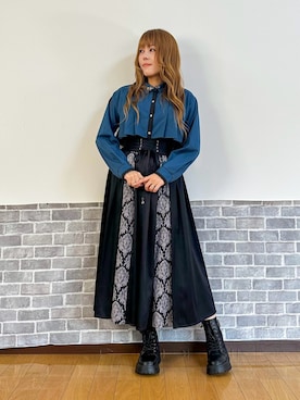 まりさん（レディース・157cm）の秋コーディネート