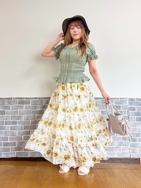 まりさん(レディース・157cm)の夏コーディネート