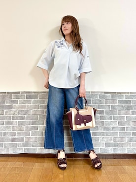 まりさん（レディース・157cm）の夏コーディネート