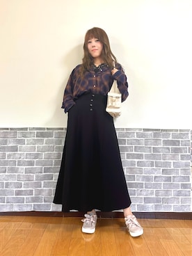 まりさん（レディース・157cm）の夏コーディネート