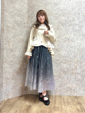 「アイテム（ブルゾン）」を使った、まりさん（レディース・157cm）の秋コーディネート