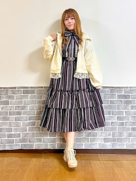 「axes femme」｜まりさん（レディース・157cm）の秋コーディネート