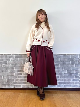 まりさん（レディース・157cm）の秋コーディネート